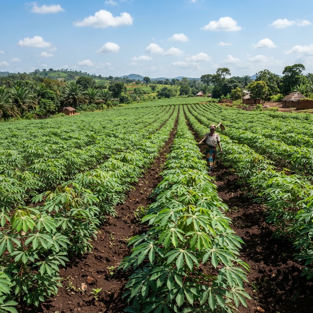 Cassava plantation