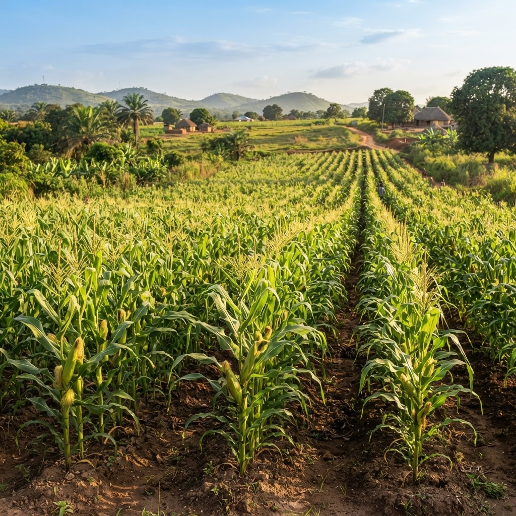 Maize plantation
